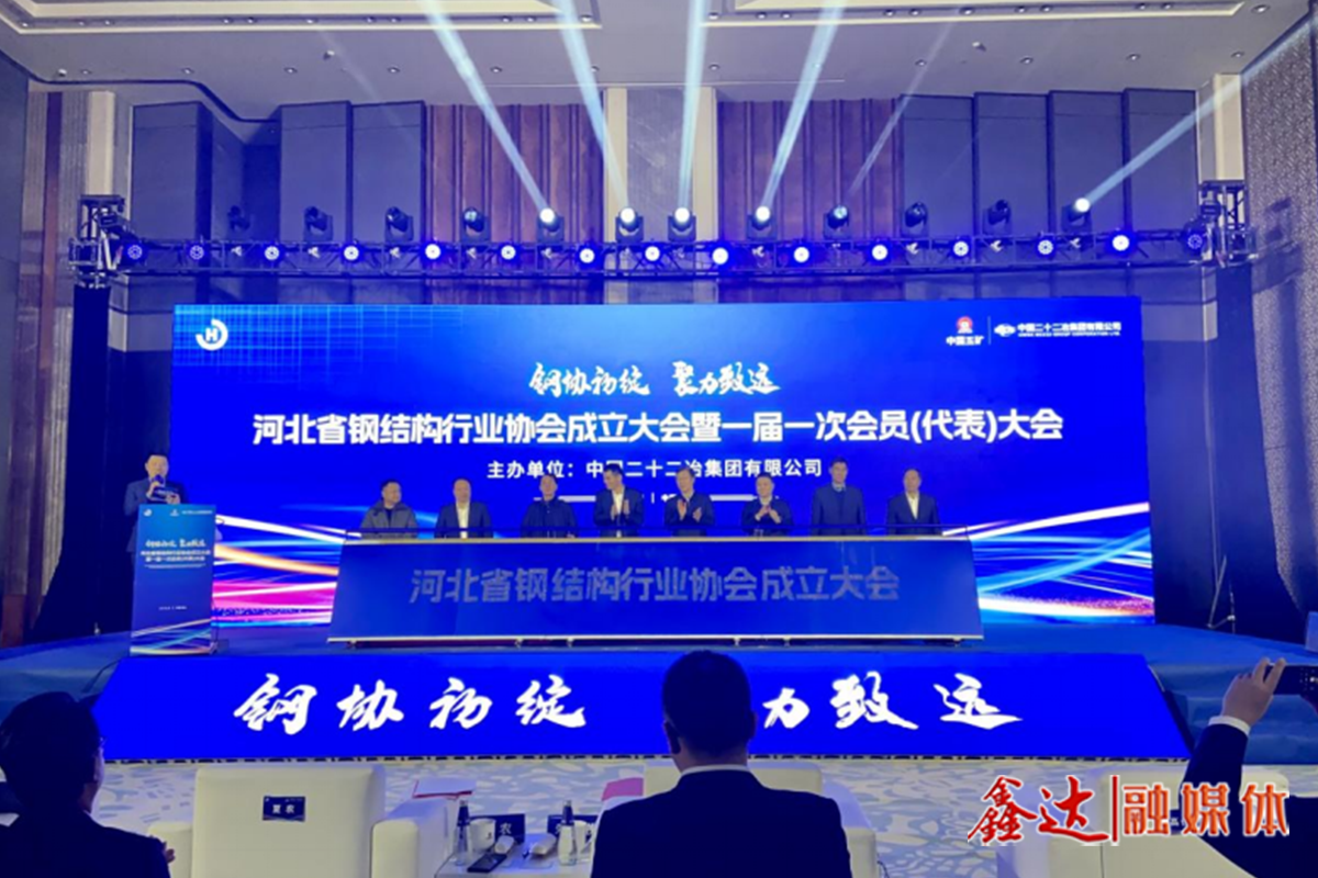 河北省鋼結構行業協會成立 王奪當選為會長